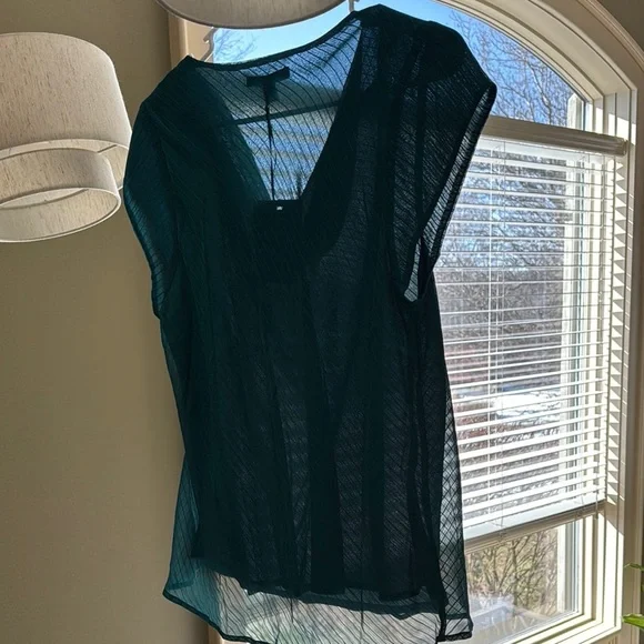 Hawthorn Teal Women's Top Medium NWT - Picture 4 of 4